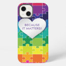 Search for autism awareness iphone cases Heart