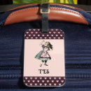 Search for alice in wonderland luggage tags Hearts