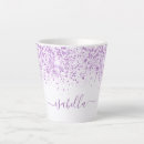 Search for purple and white mugs Elegant