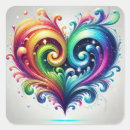 Search for rainbow colors stickers Pride