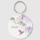 Search for hummingbird key rings Watercolor