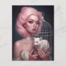 Search for birdcage postcards Cat