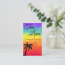 Search for palm tree business cards Hair