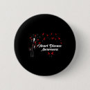 Search for stroke red ribbon badges Chd awareness month