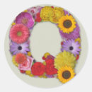 Search for decorative letter stickers Flowers