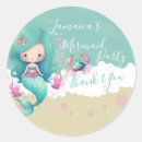 Search for thank you mermaid stickers Ocean