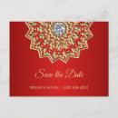 Search for indian wedding save the dates Red