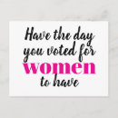 Search for womens votes postcards For her