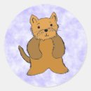 Search for cute puppy cartoon stickers Puppies