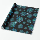 Search for blue snowflake wrapping paper Festive