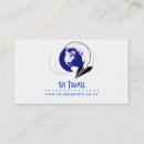 Search for globe business cards Global