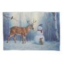 Search for cute snowman pillowcases Xmas