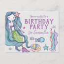 Search for childrens birthday cards Under the sea