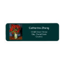 Search for van gogh art return address labels Vincent