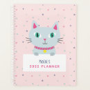 Search for cute cat planners Pink
