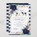Search for pink and navy baby shower invitations Watercolor floral