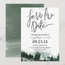 Search for mountain save the dates Watercolor