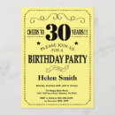 Search for 30th birthday invitations Cheers to 30 years