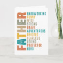 Search for fatherhood cards Typography