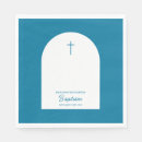 Search for baptism napkins Blue cross
