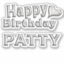Search for patty stickers Happy
