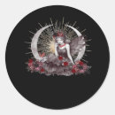 Search for goth girl stickers Black