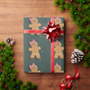 Search for pink gingerbread wrapping paper Festive