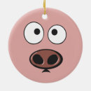 Search for pink pig christmas tree decorations Funny