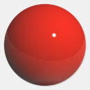 Search for solid red stickers Round