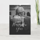 Search for name new years cards Calligraphy typography elegant