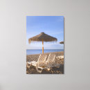 Search for beach umbrella canvas prints Resort