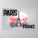 Search for paris travel posters Red