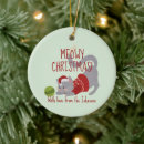 Search for cute cat christmas tree decorations Green