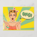 Search for pop art postcards Female