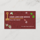 Search for raking leaves business cards Yard