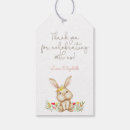 Search for rabbit gift tags Thank you tags