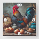 Search for rooster clocks Eggs