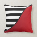 Search for black and red striped cushions Stylish