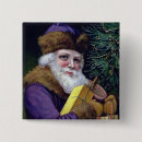 Search for vintage santa claus badges Victorian