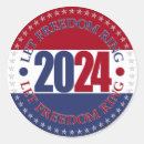 Search for red ring stickers Let freedom ring