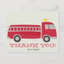 Search for fire engine thank you cards Fireman