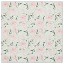 Search for blush floral fabric Watercolor