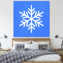 Search for snowflakes canvas prints Winter