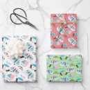Search for camping wrapping paper Retro