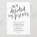 Search for beginning of forever invitations Simple