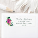 Search for couples shower return address labels Watercolor