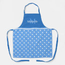 Search for blue polka dot aprons Cute