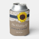 Search for sunflower wedding favours Rustic
