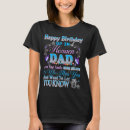 Search for happy birthday in heaven tshirts Father