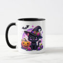 Search for cartoon flowers mugs Halloween